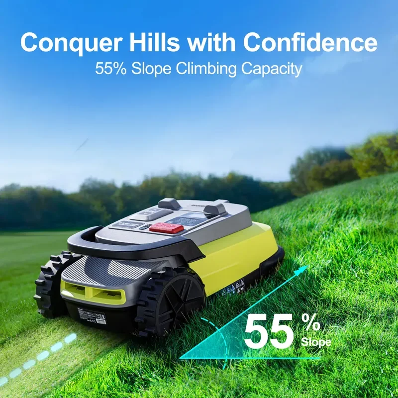 Transform your lawn care routine with the UBHOME M10 Wireless Lawn Mower, designed for homeowners seeking a pristine