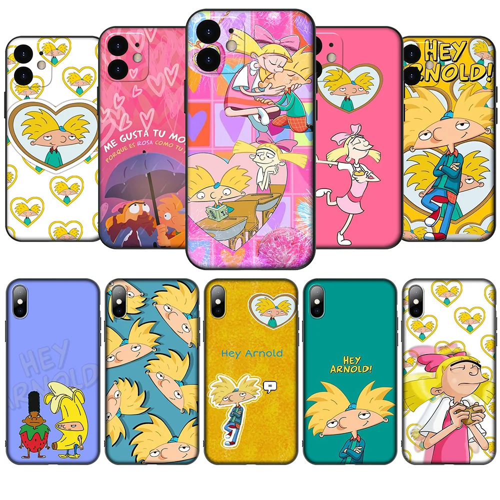 HA84 Hey Arnold Special Soft Case for Huawei Mate 20 P20 P30 Y8P Y8S Y9S Y7A Y9A Y5P Lite Pro