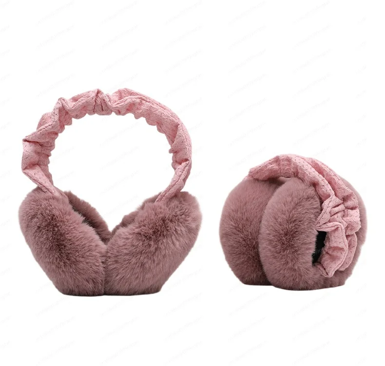 

Thick Plush Winter Ear Muffs for Women, Windproof Cold Weather Ear Warmers for Cycling, Outdoor & Fashion