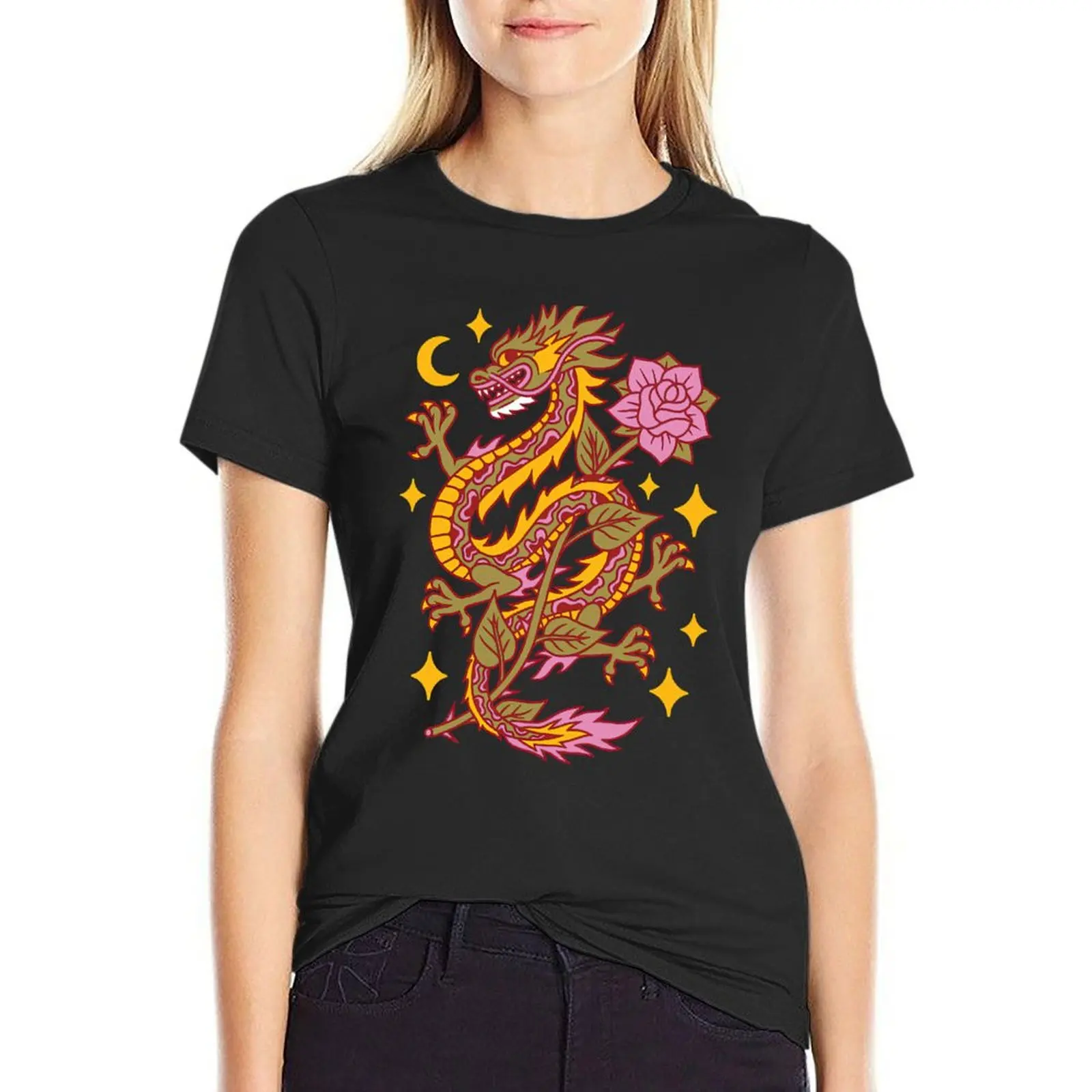 Billy Strings Dragon T-Shirt oversized vintage clothes Aesthetic clothing summer clothes for Women