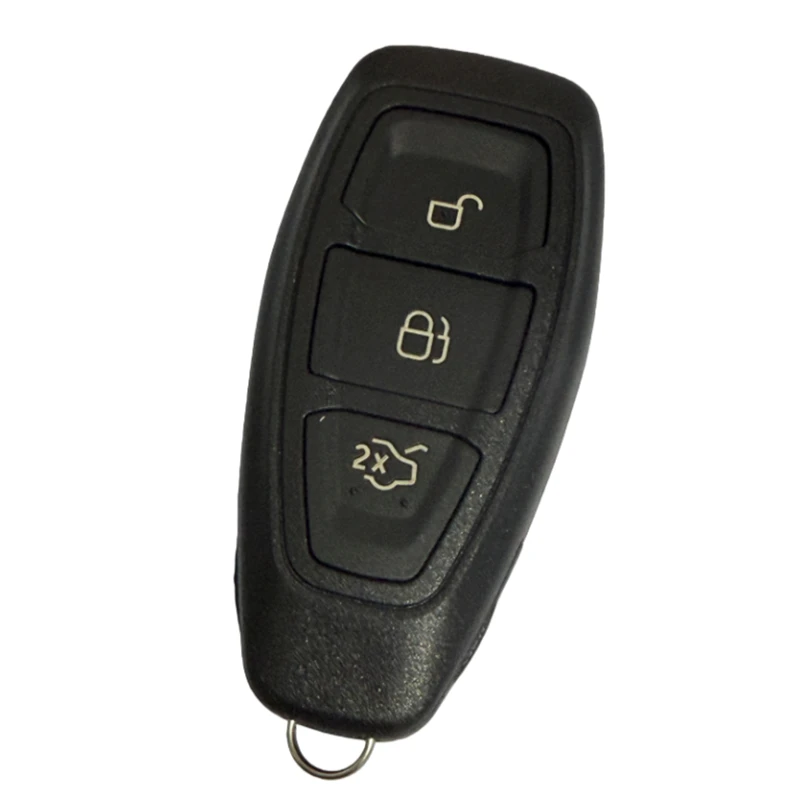 XIEAILI OEM 3Button Replacement Key Case Keyless Entry Smart Key Shell For Ford Focus C-Max Mondeo Kuga Fiesta