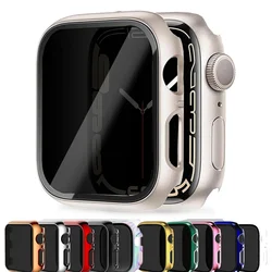 Screen Protector for Apple Watch 44mm 40mm 41mm 45mm 42mm 38mm IWatch Privacy-proof Tempered Case Iwatch Series Ultra 9 8 7 3 SE