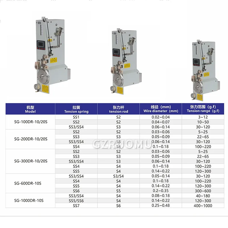 SG Series DC24V Servo Tensioner Active Wire Feed Dynamic Tension Value Real - time Display
