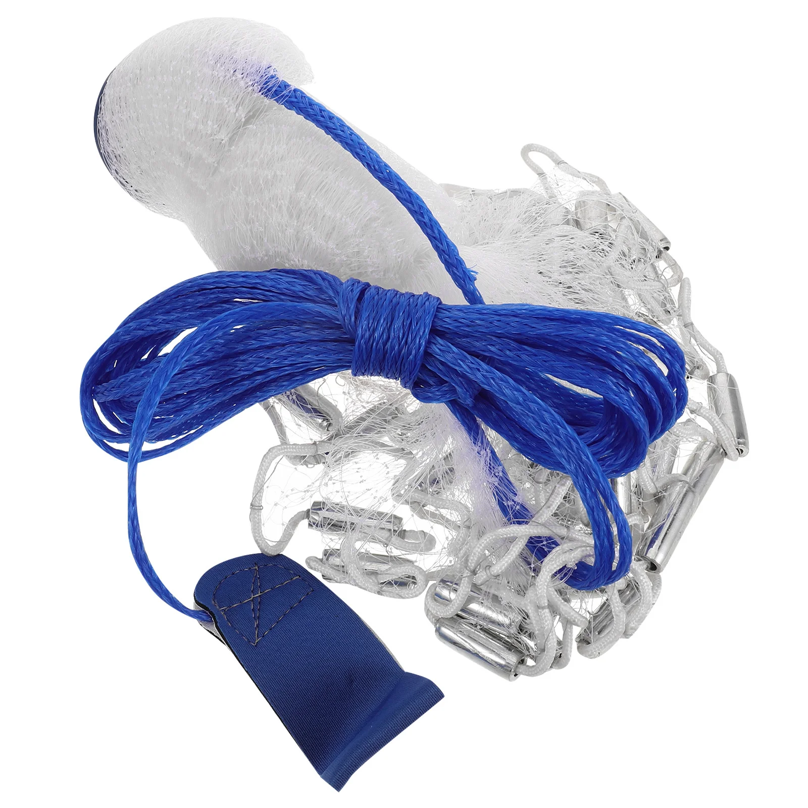 

Portable Monofilament Hand Cast Net 1.2m Smooth Casting Bait Trap Wide Coverage Freshwater Saltwater Fishing Net