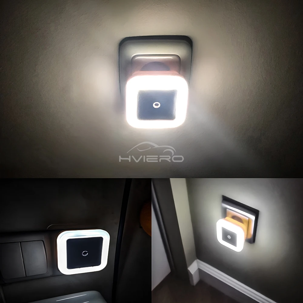 Motion Sensor LED Night Lights Smart Battery Operated WC Bedside Lamp Wall Lamps for Room Hallway Pathway Toilet Home Lighting
