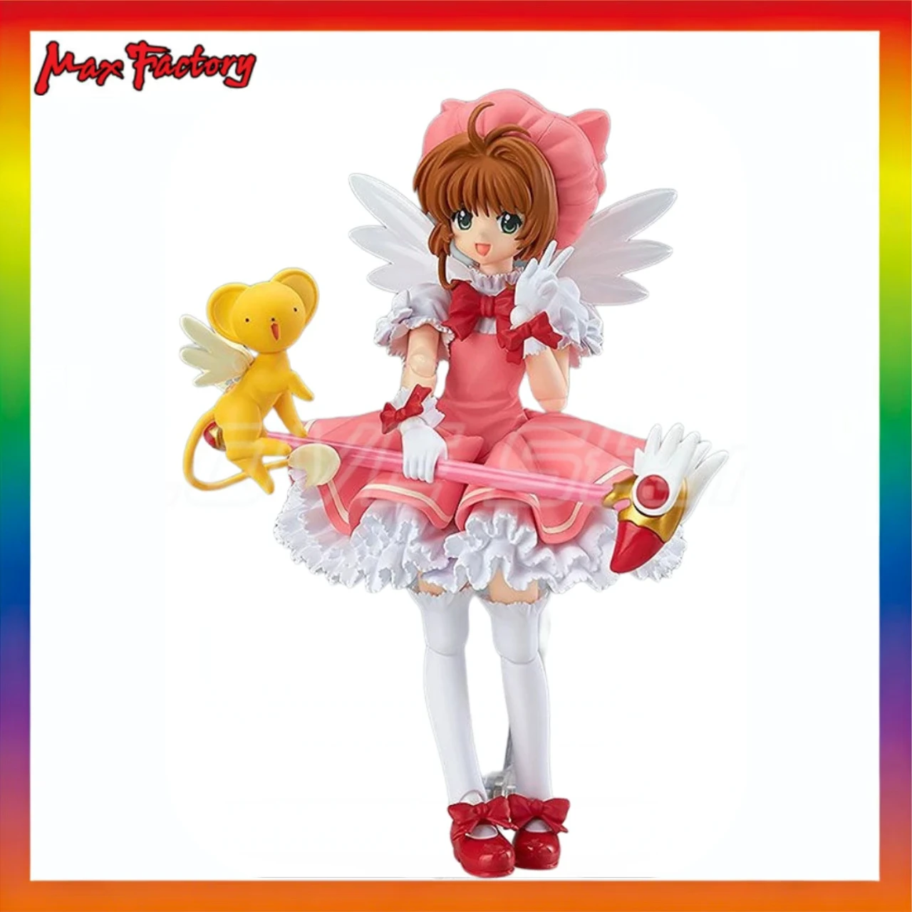 

Оригинальная фигурка Max Factory Figma Magic Card Girl Sakura Kinomoto Sakura, экшн-фигурка аниме, модель