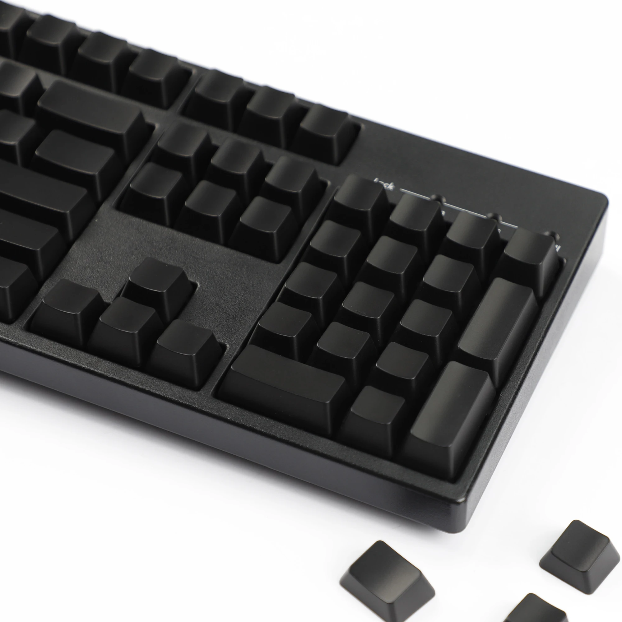 YMDK 109 Klawiszy ABS Profil OEM Czarne Białe Puste Klawisze do Samodzielnego Malowania Laserowego Grawerowania do Klawiatur Mechanicznych MX — zdjęcie produktu 3