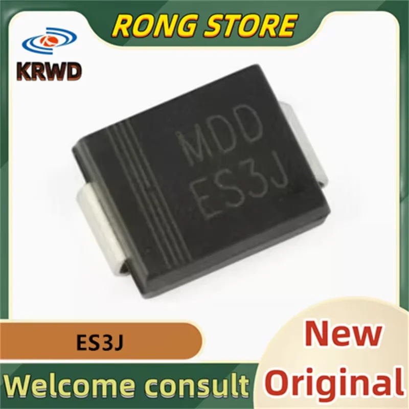 (25PCS)  New and Original Chip IC ES3J SMC(DO-214AB) 600V3A