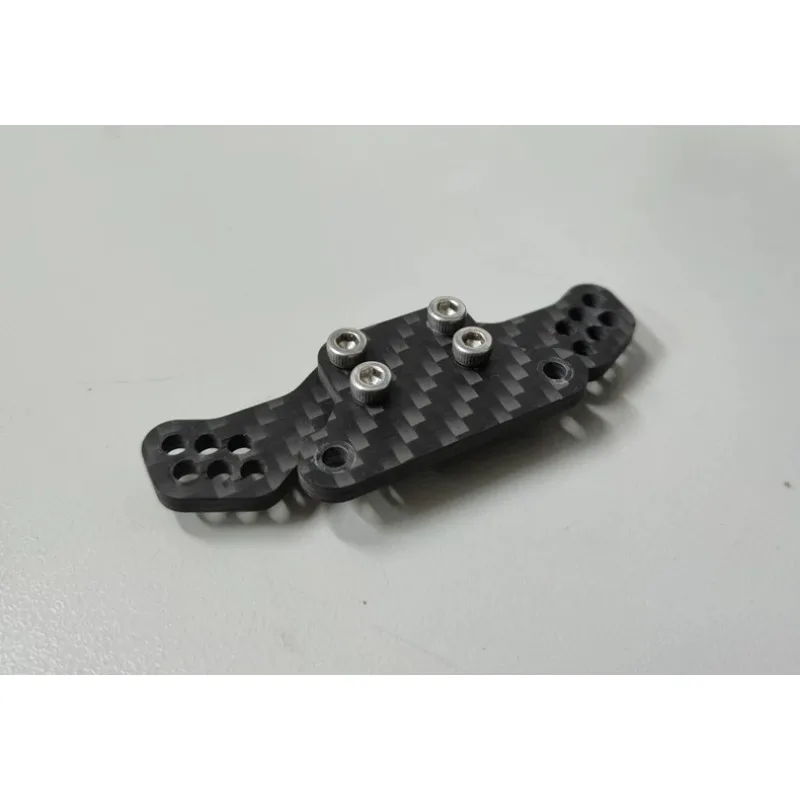 For Losi Baja Rey 1/10 RC Carbon Fiber Butterfly Brace V1 V2 Compatible 3mm Plate Direct Fit Longer Shocks Desert Short Course