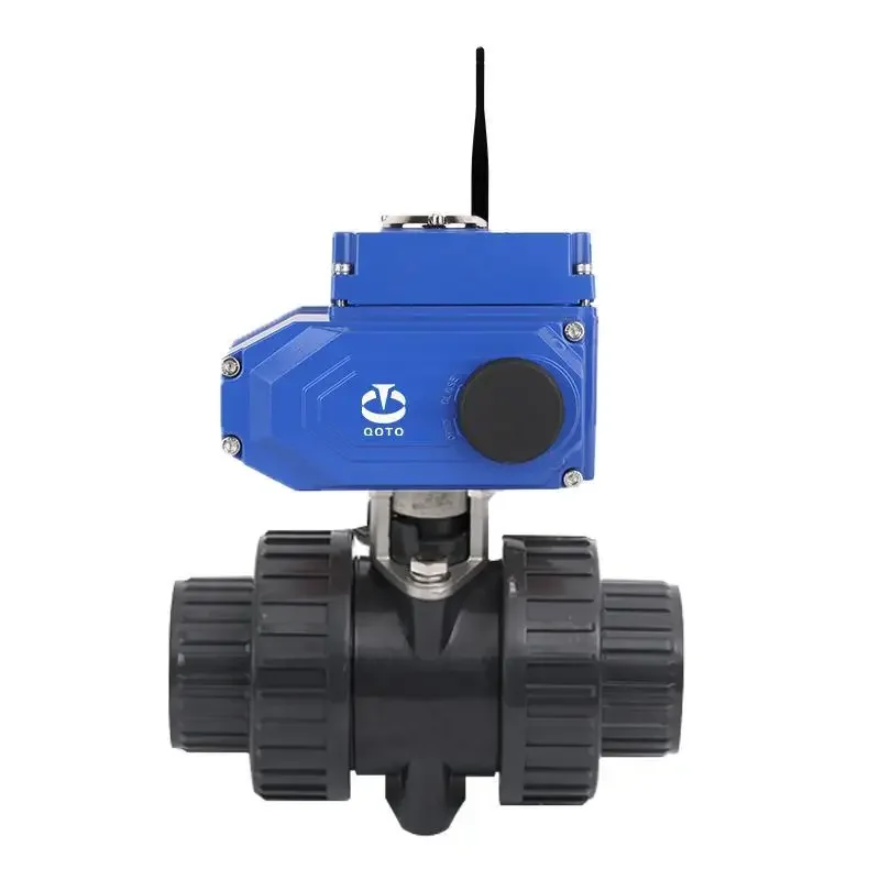 Wireless 4G/LoRa AC-220V DC-24V Power 100N.m Motorized Ball Valve Electric Actuator Butterfly Valve Actuator For Flow Control