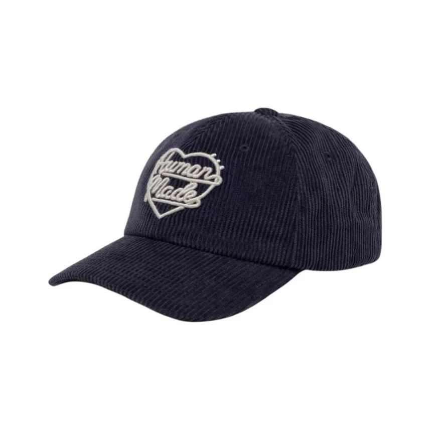 HUMAN MADE Cotton Baseball Caps Unisex Marine/Brown/Light Umber/Pink HM30GD071