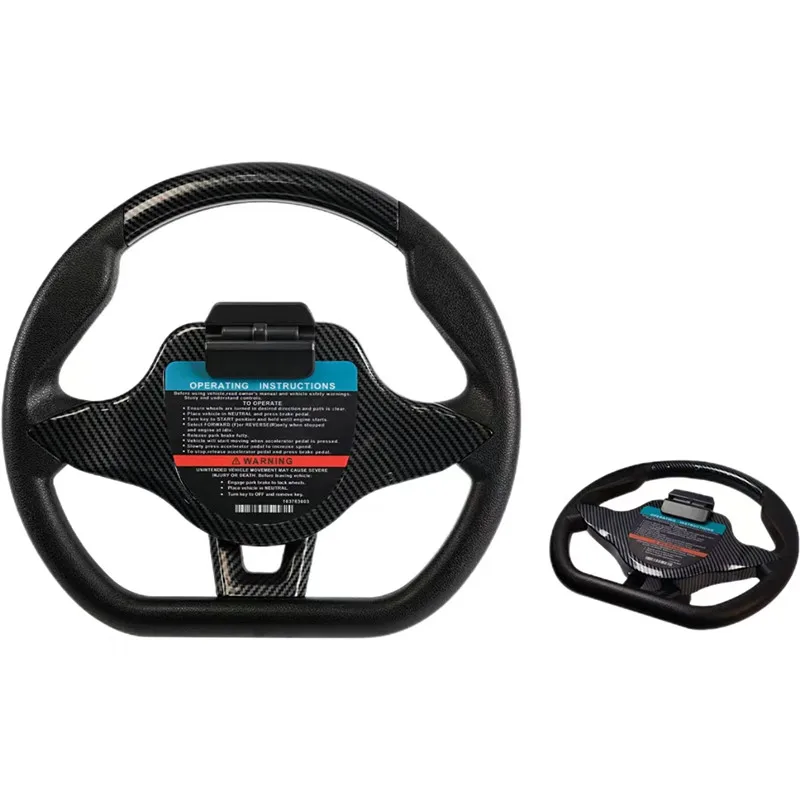 Golf Cart 40-Tooth Steering Wheel with Adapter, Suitable for Ezgo Txt Club Car