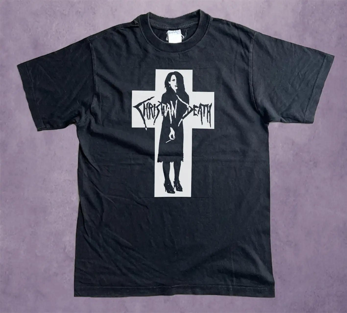 Rozz Williams Christain Death cross T shirt Goth punk postrock indie i6346333o6