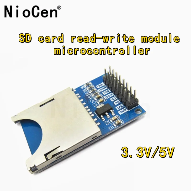 （1pcs）SD card read-write module microcontroller SD SPI interface SD card socket SD card module