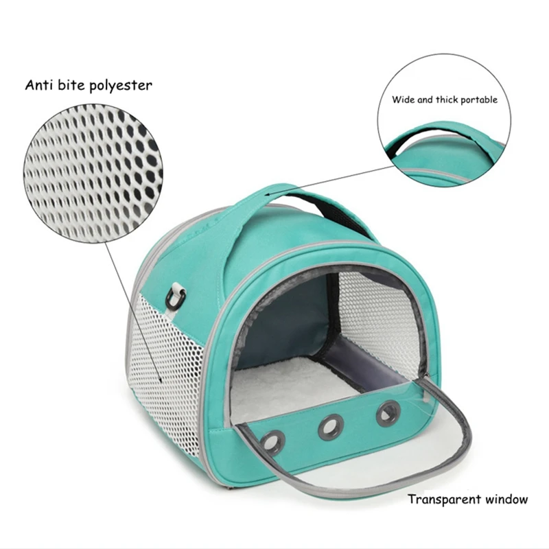 

Portable Pet Bird Cage Parrot Carrier Hamster Lizard Bag Sugar Glider Backpack Rabbit Squirrel for Small Animals Pet Accessories