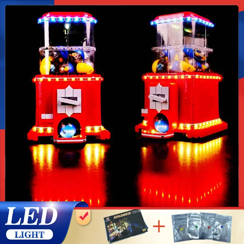 Advanced DIY Led Light Kit For Lego 21358 Vending Machine (Only Led Light,Without Blocks Model) High-Performance
