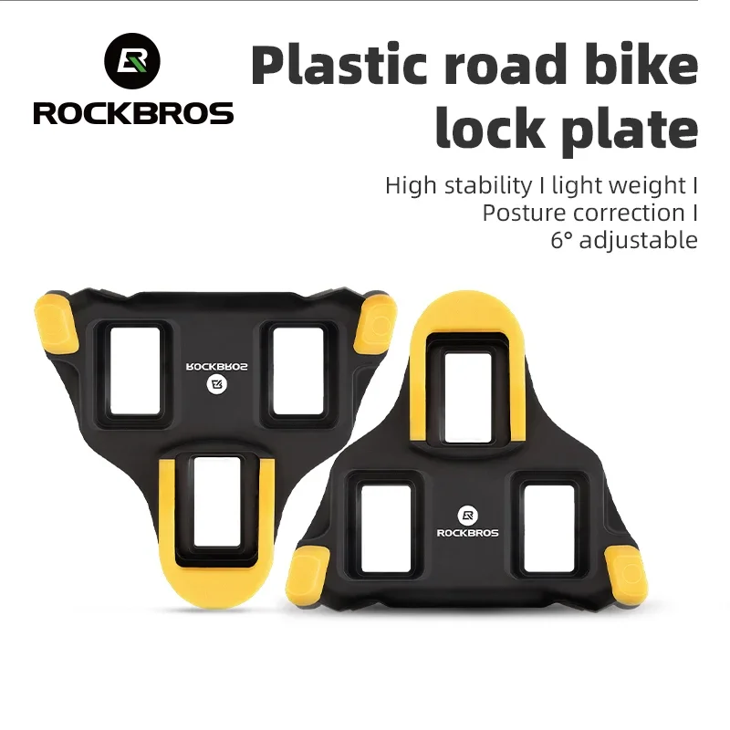 

ROCKBROS SPD Cleat Flat Pedal Pedals Adapter Bike Pedals For SH11 SH10 SH12 MTB Road Shoes Bicycle Pedal Part Bike Accessories