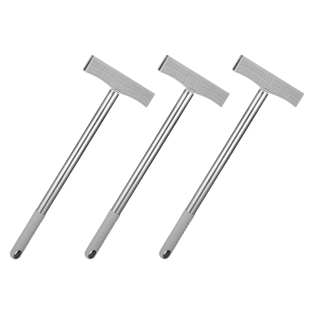 

3pcs Sign Holder Rods Steel Handheld Display Stands for Elections Parades Sports Lightweight Portable Poster Placard