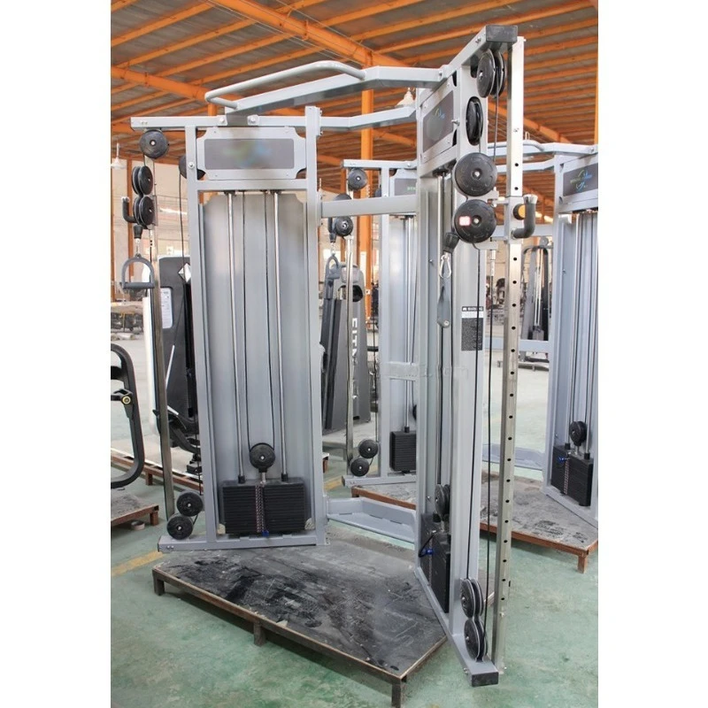 Land Fitness Fitness Equipment LD-9017 Dual Stack Functional Trainer Cable Cross For Sale