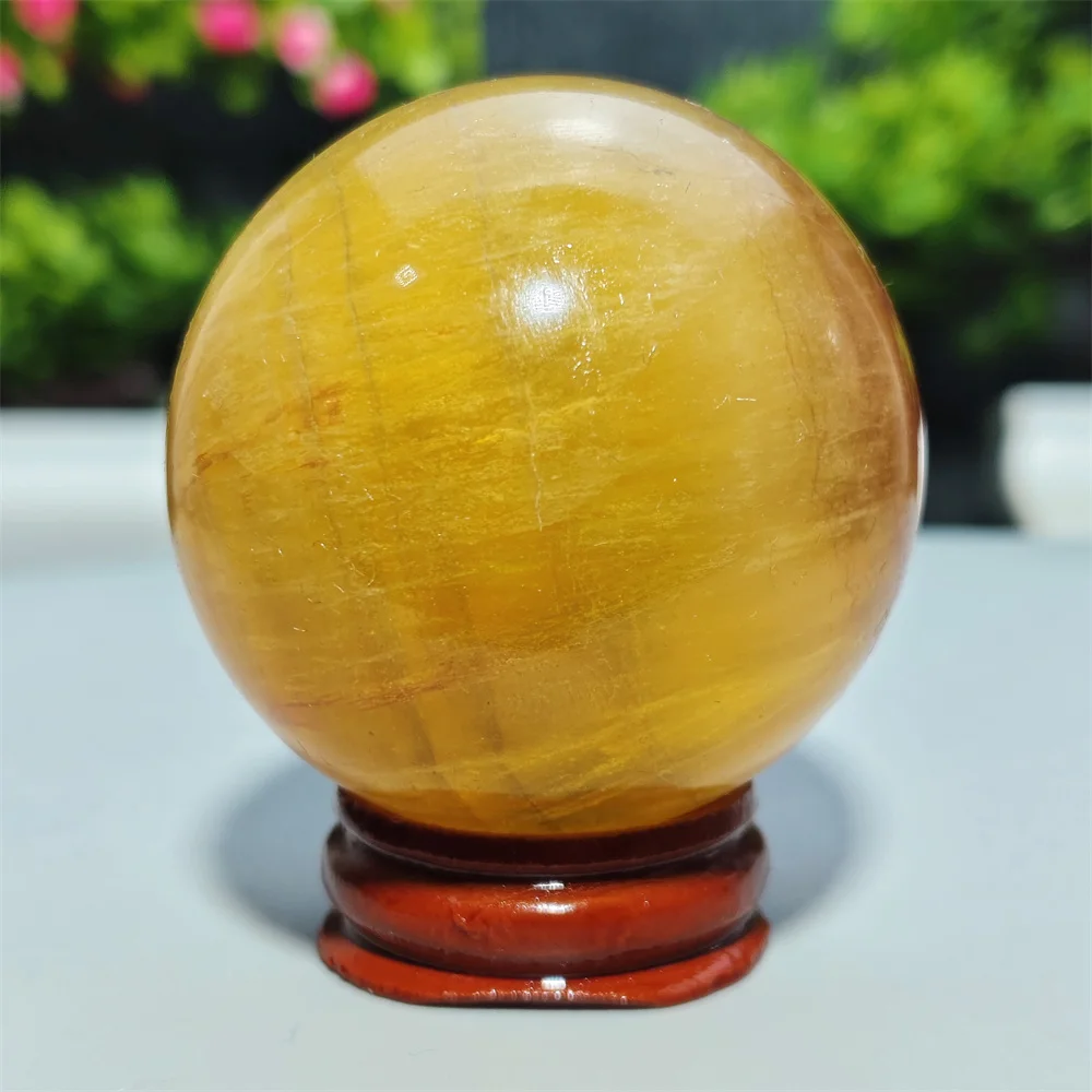 Colorful Fluorite Crystal Ball, Natural Stone, Hand-Polished Quartz, Mineral Specimen, Energy Gem, Ore, Home Decoration