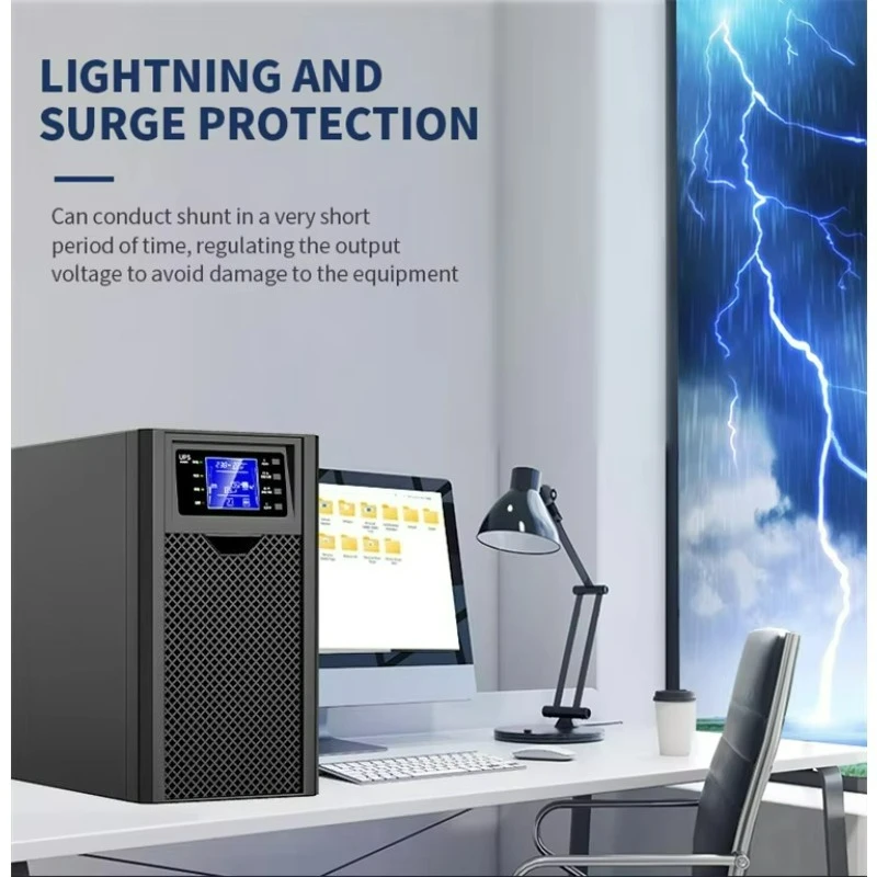 

110V 220V 50Hz 1500va 3Kva 6Kva 8Kva 10Kva Pure Sine Wave Single Phase Industrial 3000va Online Ups For Data Center