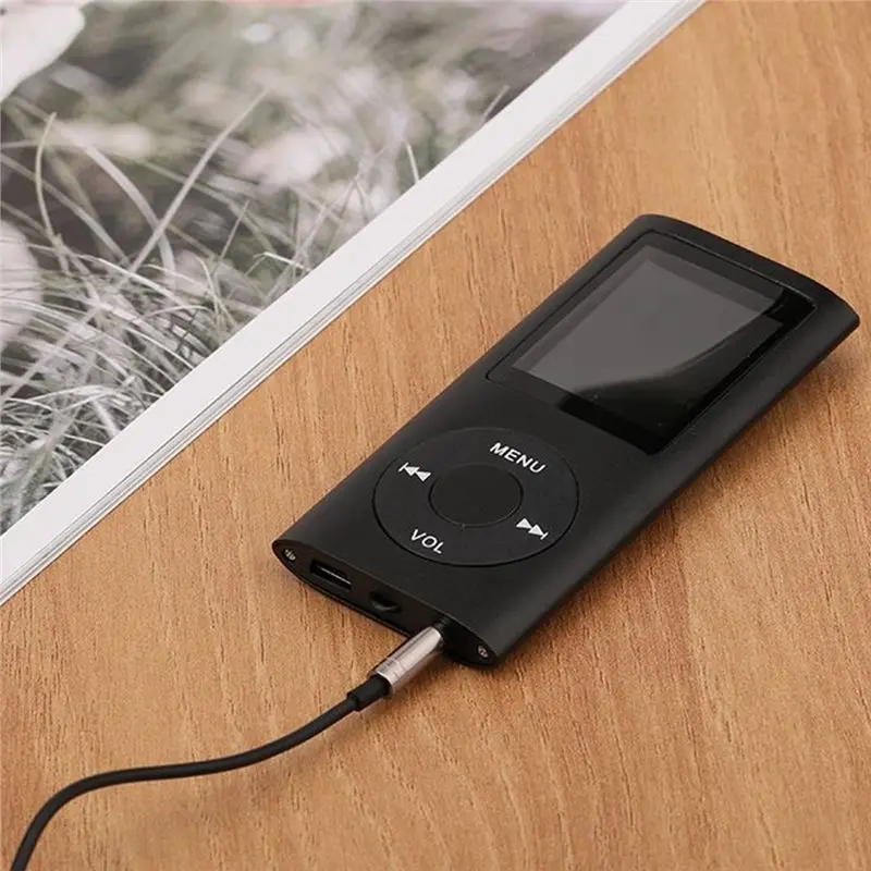 LXYB18B Compact Digital Audio Player 1.8 Inch LCD Screen MP3 Music Player Portable Multifunctional With Headphone Support 32GB S