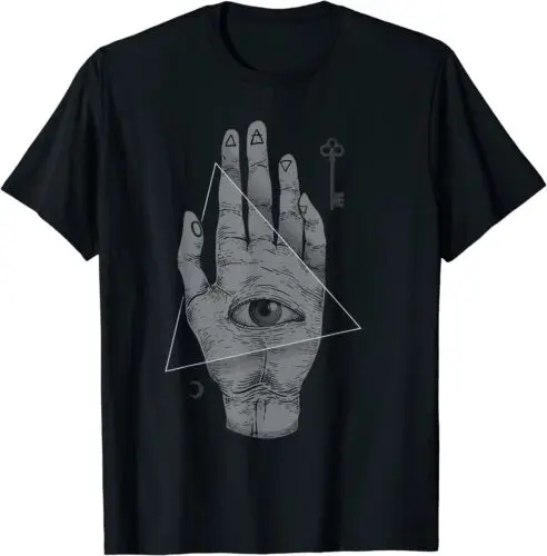 

NEW LIMITED Hand Of The Mysteries, Alchemys Symbol Occult Sacred Geometry Shirt