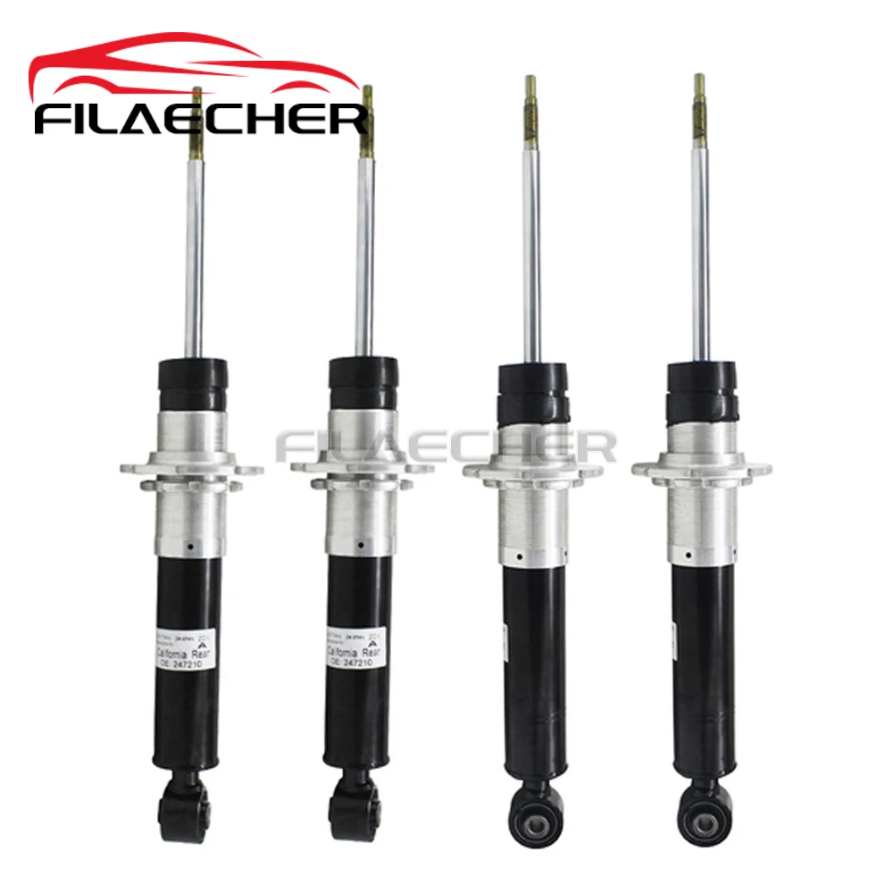 4 Pcs For Ferrari California 2008 - 2014 Front Rear Air Suspension Shock Absorber with Electric 247203 247210 281471