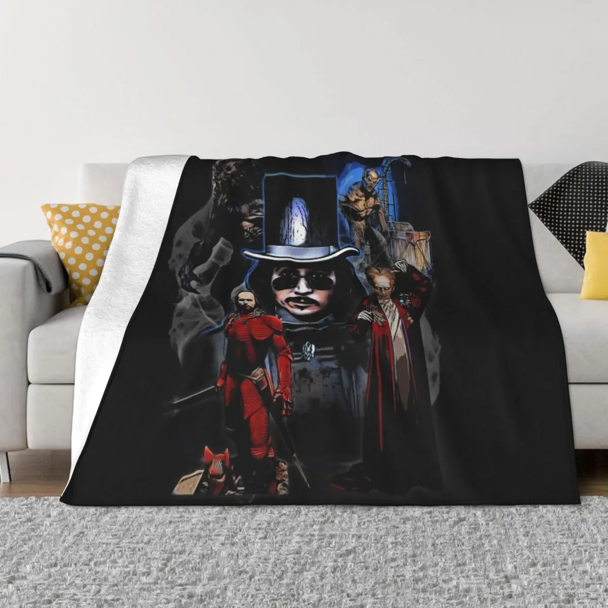 bram stokers Dracula Classic . Throw Blanket Luxury Thicken Personalized Gift christmas gifts Fluffys Large Blankets