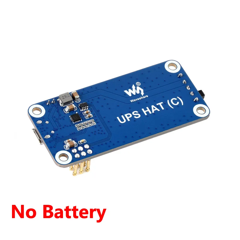 spotpear Waveshare UPS HAT (C) Unterbrechungsfreie Stromversorgung UPS HAT für Raspberry Pi Zero UPS 4