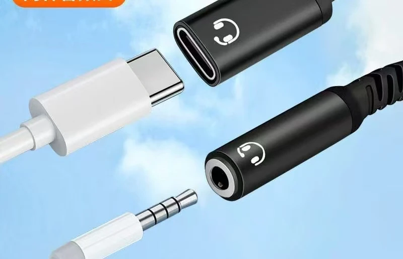 USB C To 3 5mm AUX Gaming Audio Adapter Built In DAC Converter Headphone Connection Plug for Samsung S26 S25 iPhone 17 Gadgets