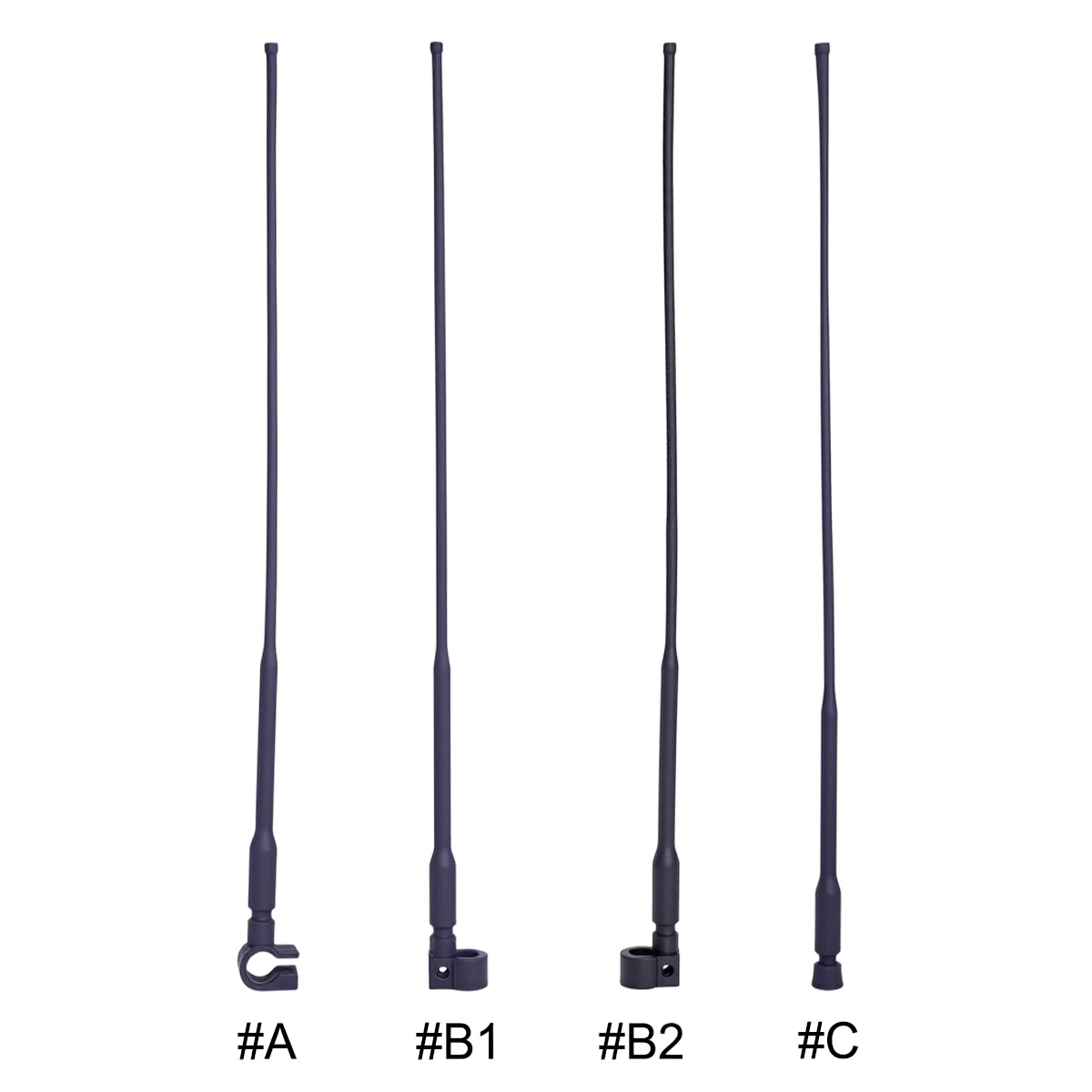 4Pcs Nylon Dekoration Antenne Simulation Signal Pol Zubehör 1/8 1/10 RC Crawler Auto TRX4 TRX6 SCX10 D90 D110 TF2 RGT Tamiya