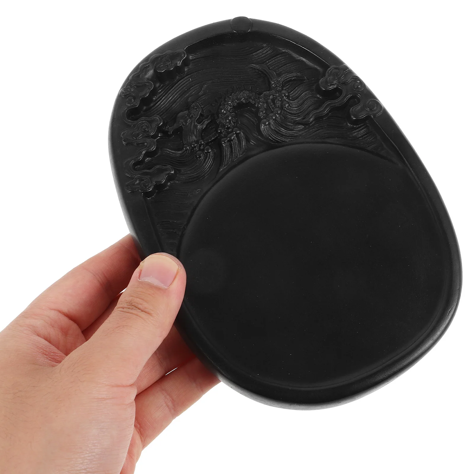 

Desktop Inkslab Calligraphy Inkstone Grinding Drawing Writing Safe Durable Smooth Edges Elegant Stone