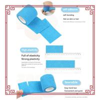 Sport Self Adhesive Elastic Bandage Wrap Tape For Knee Support Pads Finger Ankle Palm Shoulder 5Cm X 4.5M