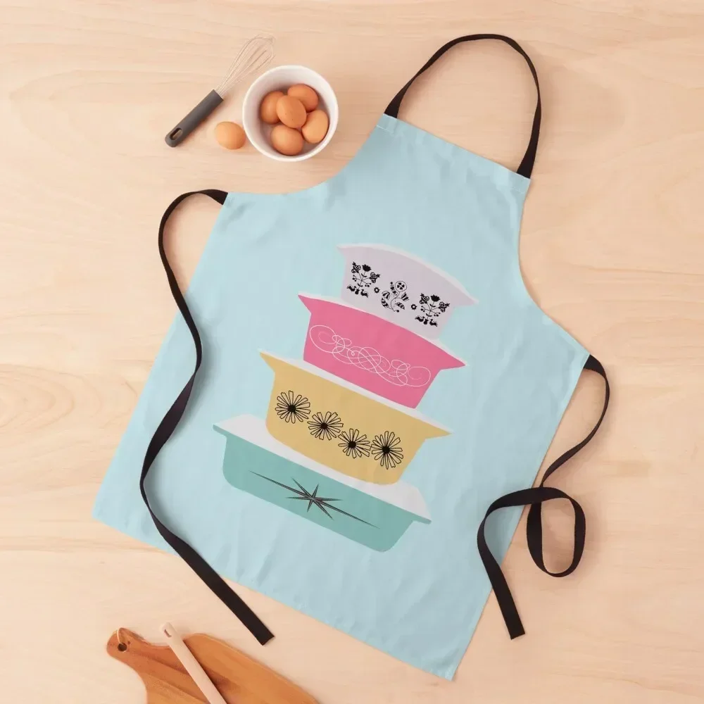 Pyrex Pretties 2 Apron Kitchen And Home Items cooks clothes Kitchen Things For Home Kitchens Men Apron