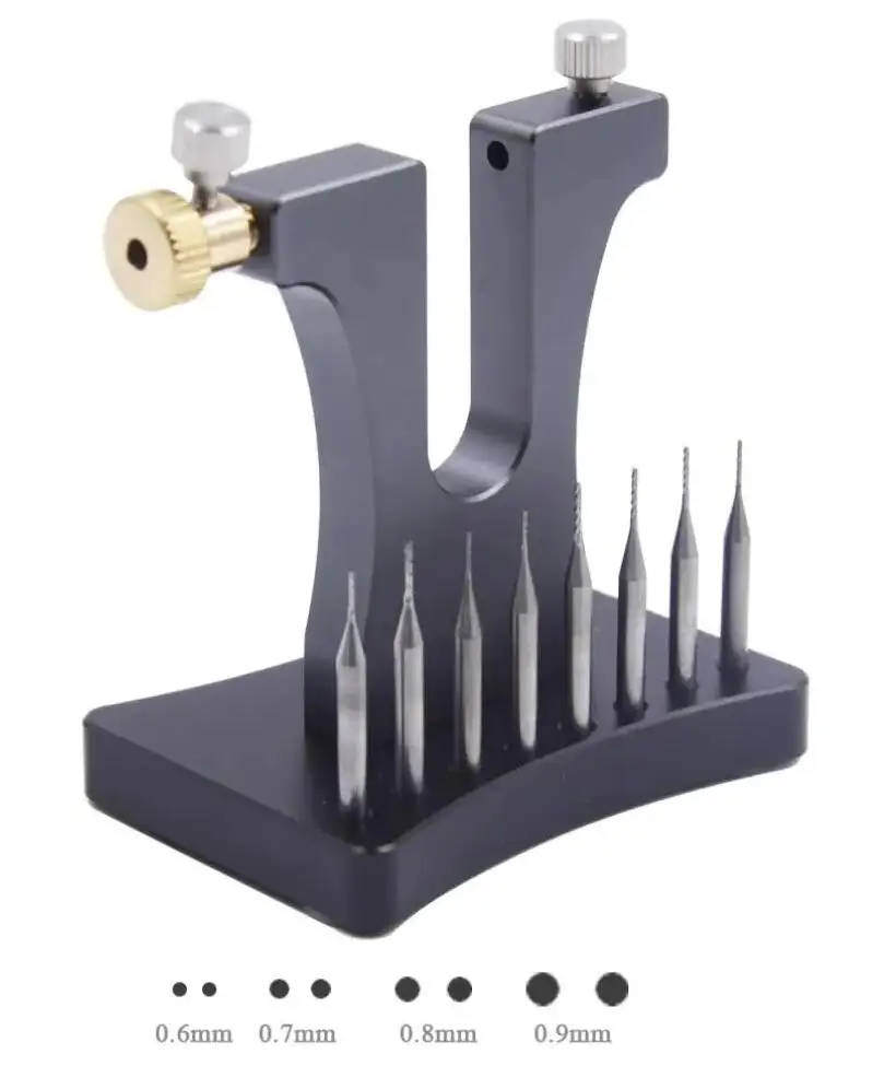 Watch Broken Screw Extractor Set 8 Pins needle Watch Damaged Screw Remover Tool Watch Repair Tool Accessories for Watchmaker