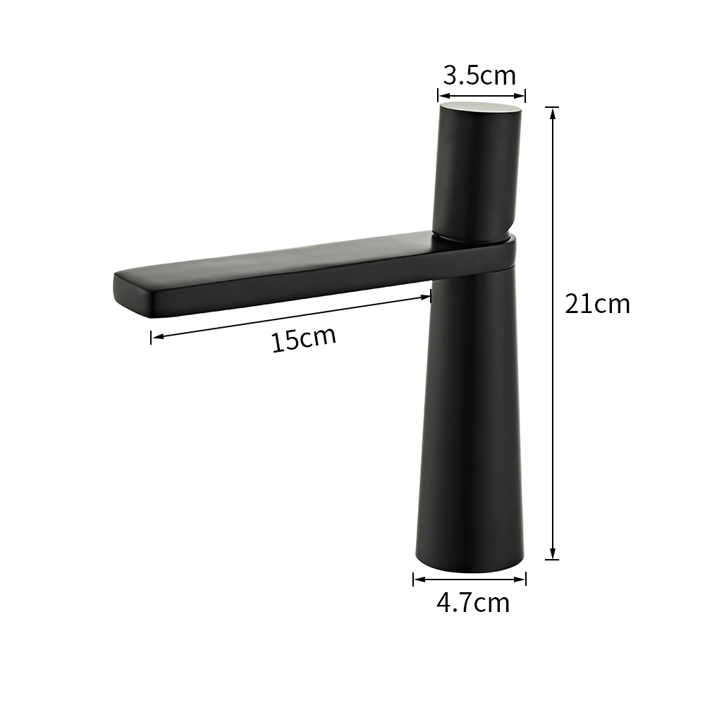 Basin Faucet Brass Bathroom Faucet Mixer Tap Black/Gold Wash basin Faucet Single Handle Hot and Cold Lavotory Faucet 855920