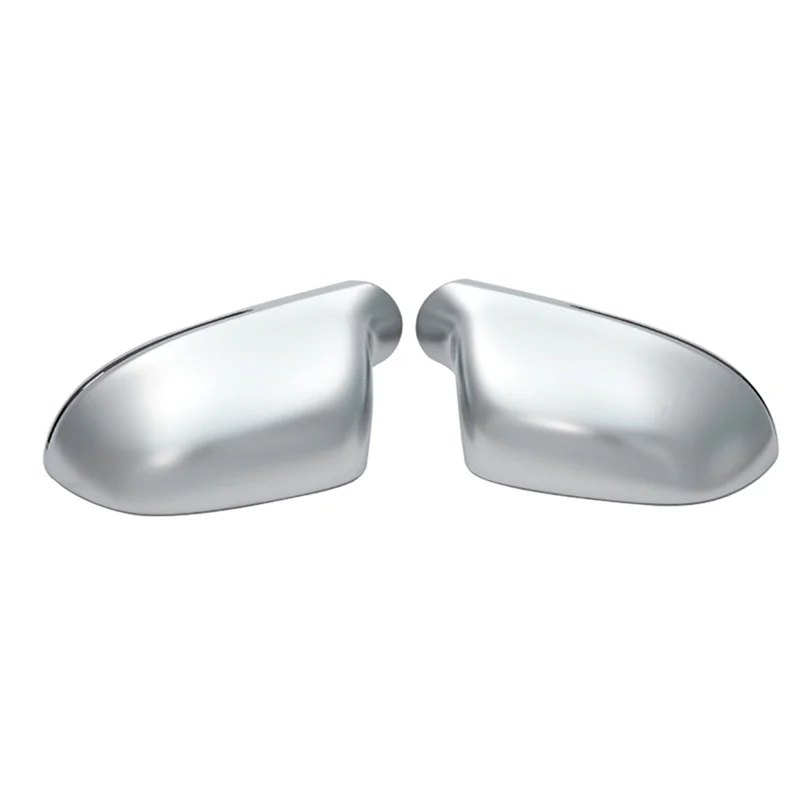 

Car Wing Mirror Caps Matt Chrome Mirror Cover Rearview Side Mirror Cap S Line For A4 S4 B8 A6 C6 09-11,A3 Q3 A5-ABQF