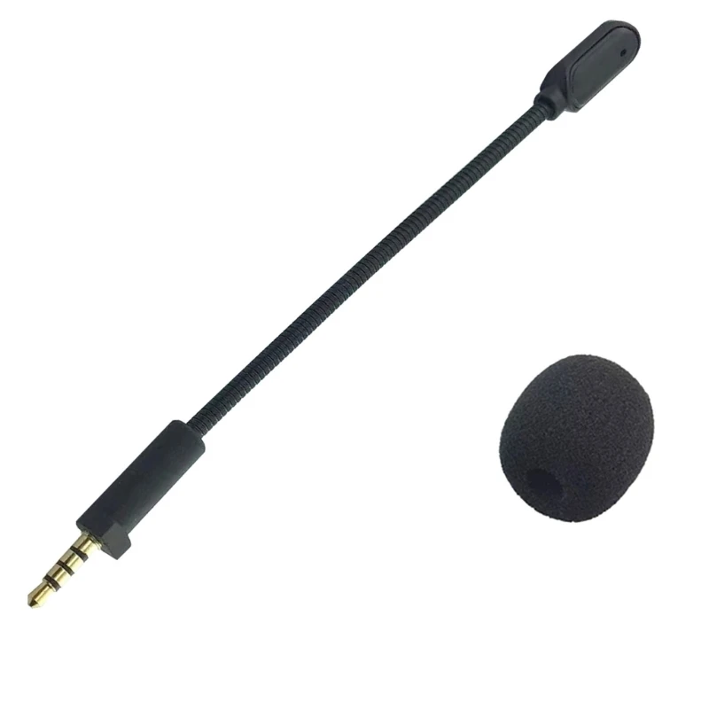 Replacement for ROG / S Wireless Gamings Headsets 3.5mm Detachable Unidirectional Game Boom Microphones P9JD