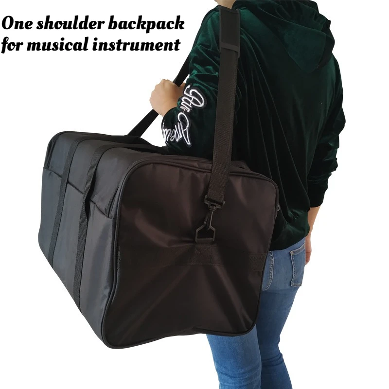 

Oxford Cloth Thickened Musical Instrument Bag Portable One-shoulder Rectangle Drum Storage Bag Musical Instrument Accessories