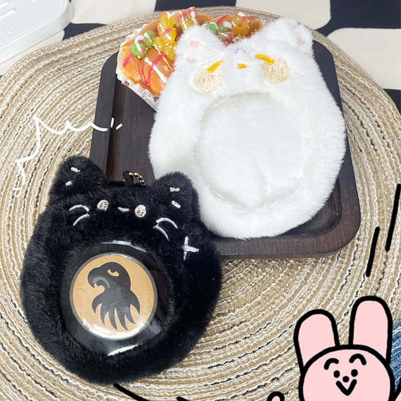 حامل بطاقة قطيفة غطاء تخزين شارة لطيف حامل بطاقة الصور حافظة واقية بطاقة المعبود حقيبة التخزين قلادة أدوات مكتبية للطلاب