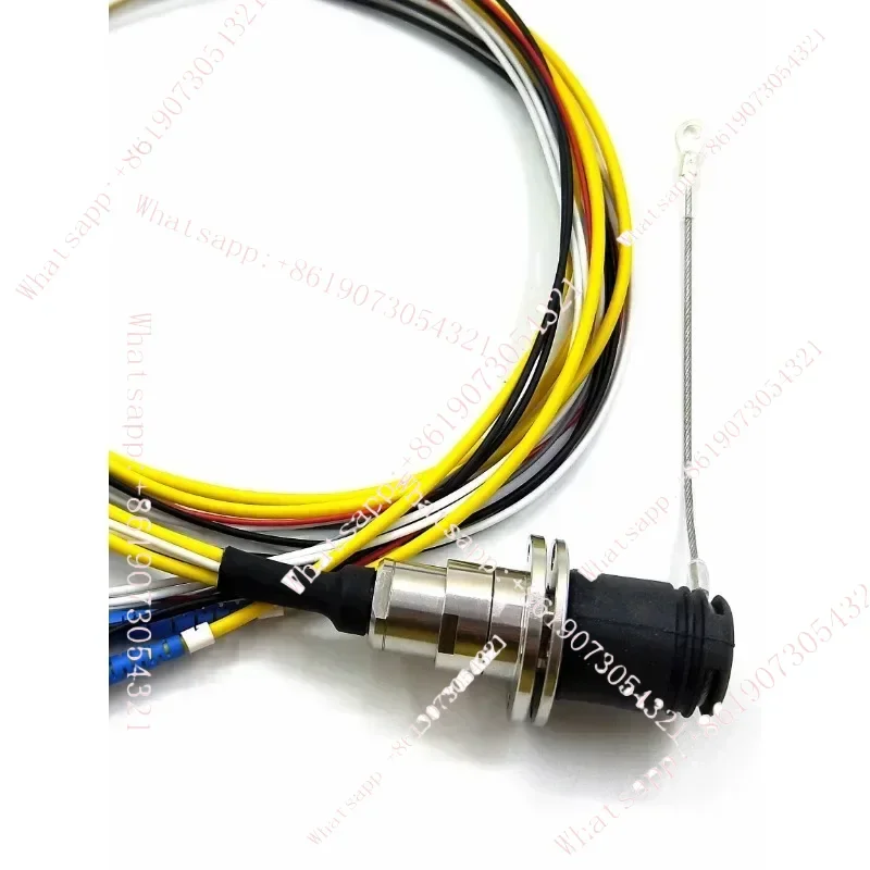 The stainless steel of the HDTV fiber optic connector for the camera can accommodate 20000 insertions and removals of