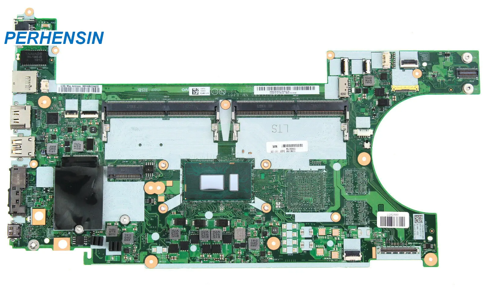 

Материнская плата для Lenovo ThinkPad L480 EL480 EL580 NM-B461 i3-8130U 02DC301 тест ОК, бесплатная доставка