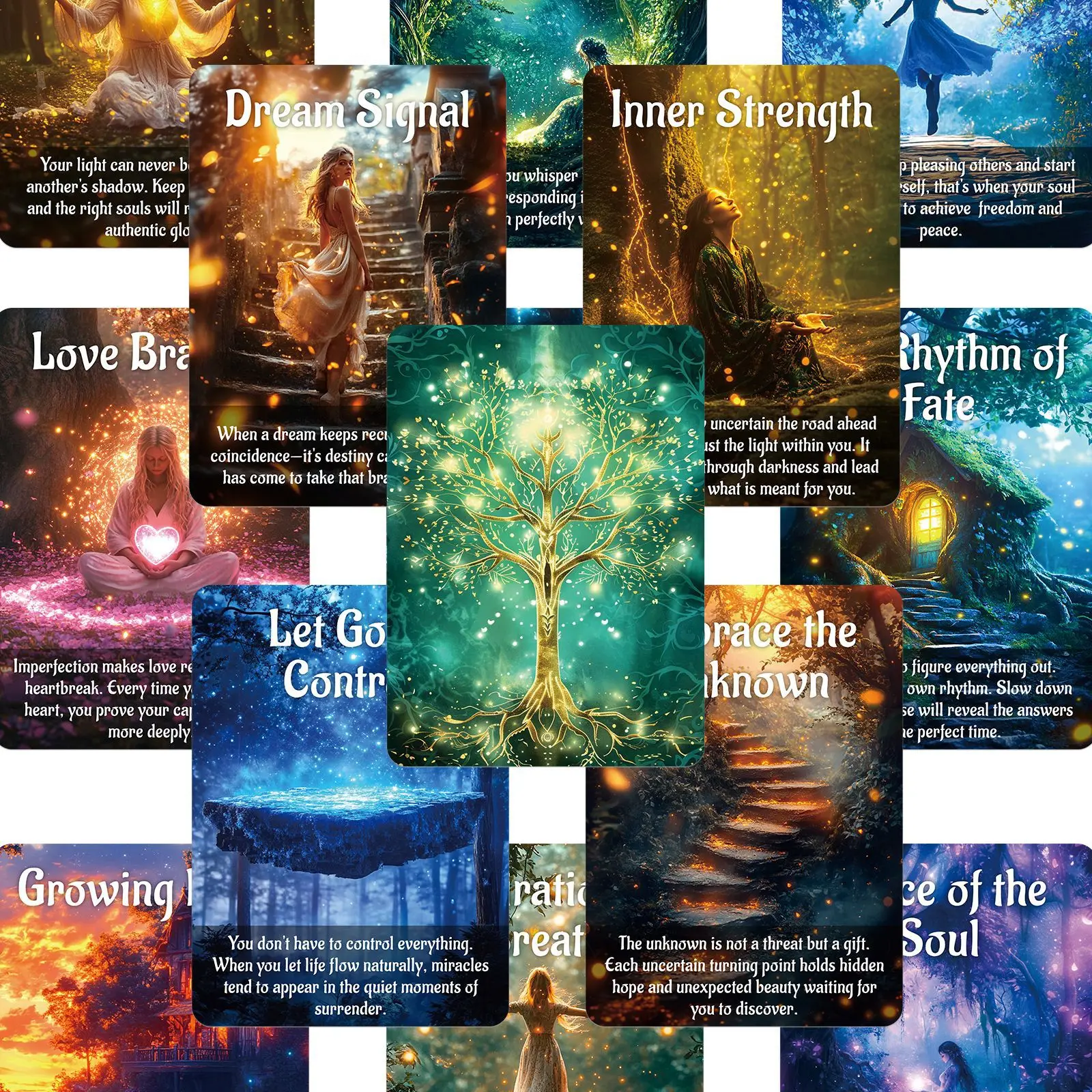 50 cartas de tarot, juego de c - Tarot Cards Deck With Guidebook reseña y precio