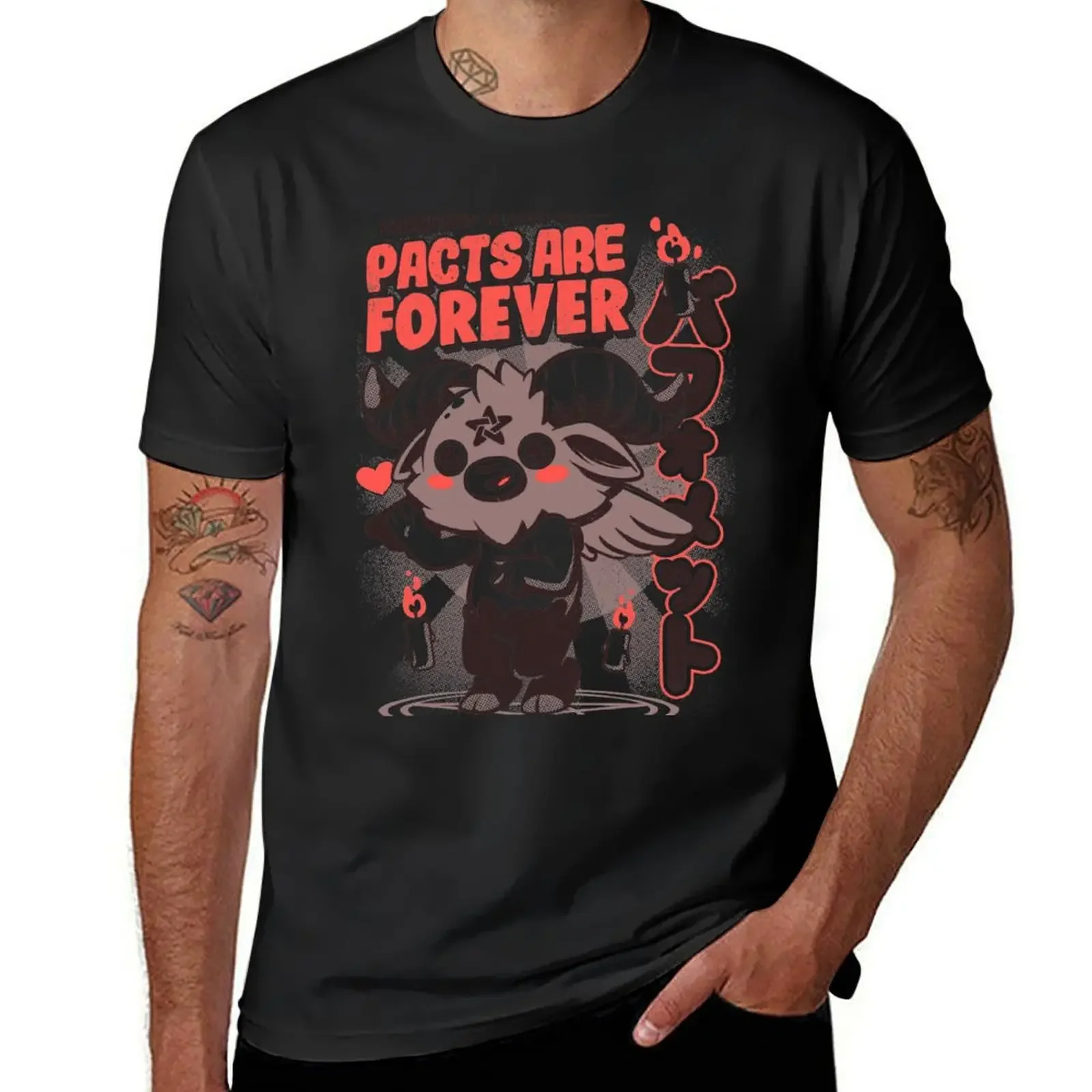 

Pacts Are Forever T-Shirt blacks korean fashion plus size tops hippie clothes black t-shirts for men