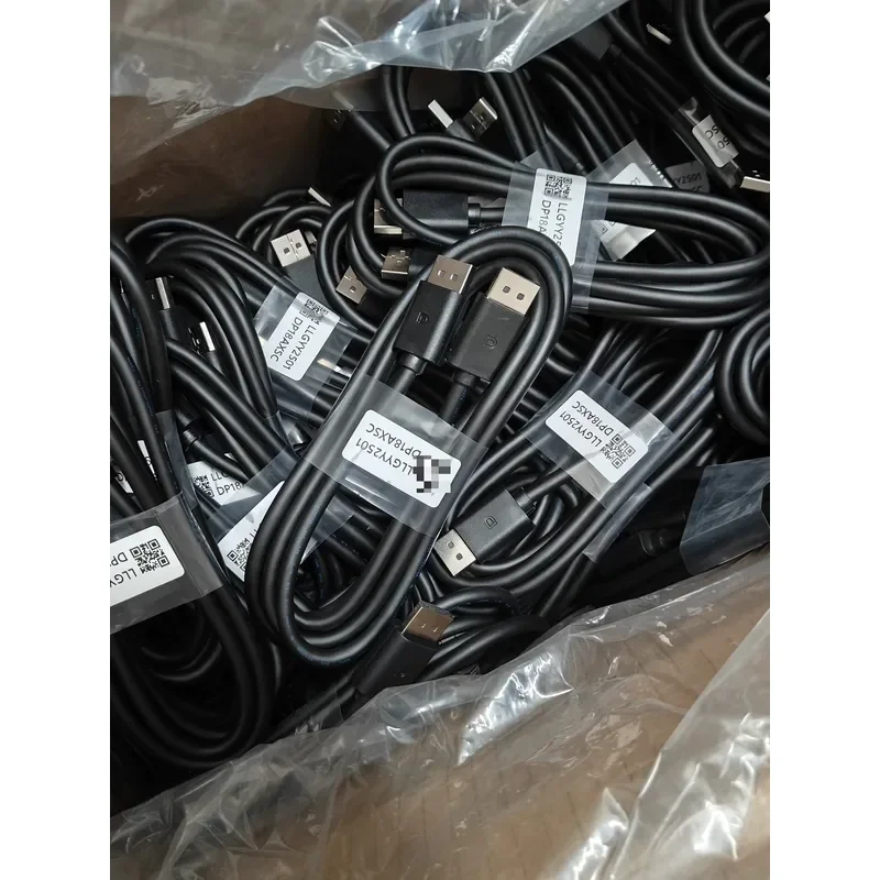 for Dell DP Cable DisplayPort to DisplayPort Monitor Video Cable Male to Male Original Quality High Speed Data Transmission