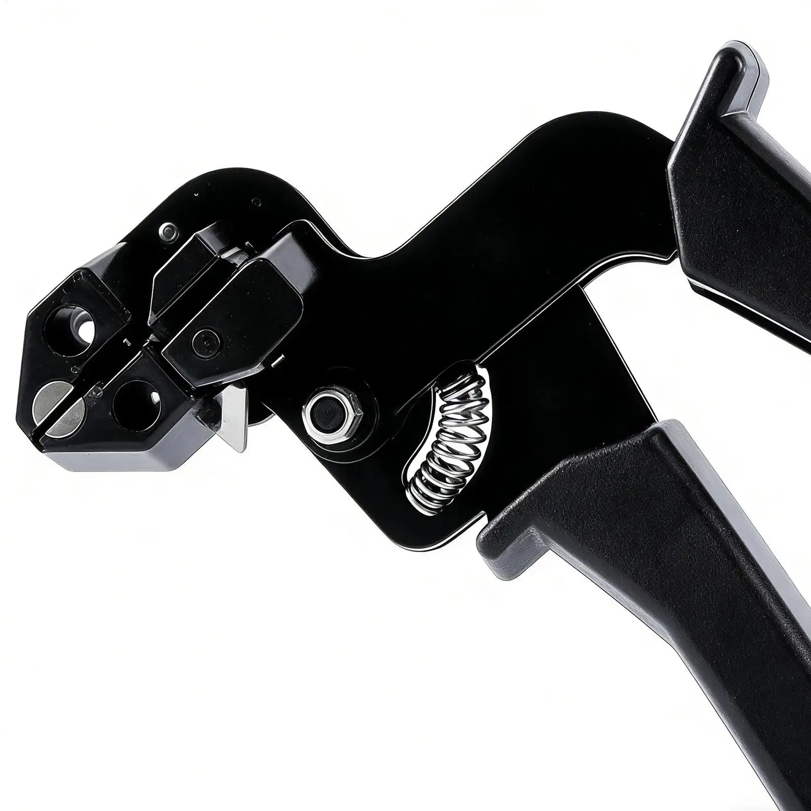 

Metal Zip Ties 100 Pieces Heavy Duty Self-Locking Multi-Purpose Exhaust Wrap Binding Cable for Machinery Vehicles Farm Pipe Roof