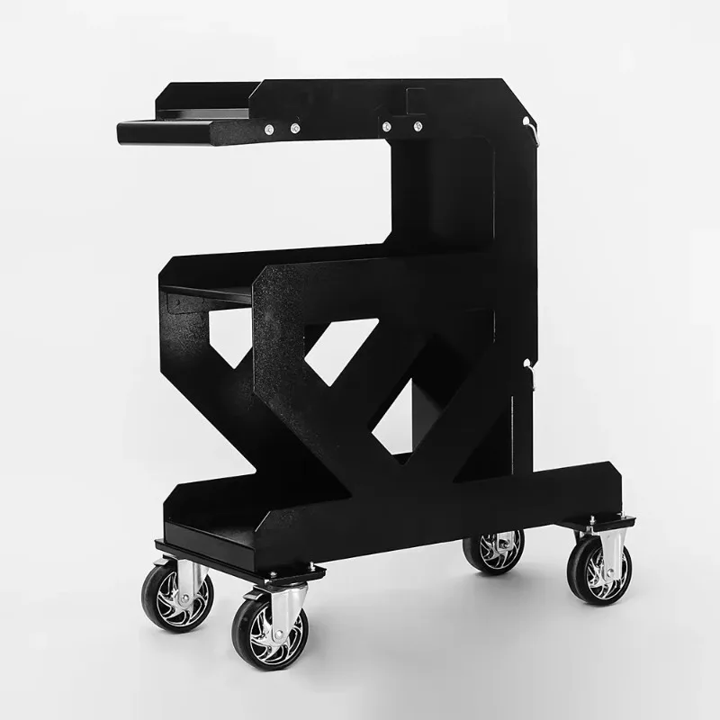 Welding Trolley Cart Shelf For Equipment Machine Heavy Duty Industrial Workshop Storage Organizer For Metalworking