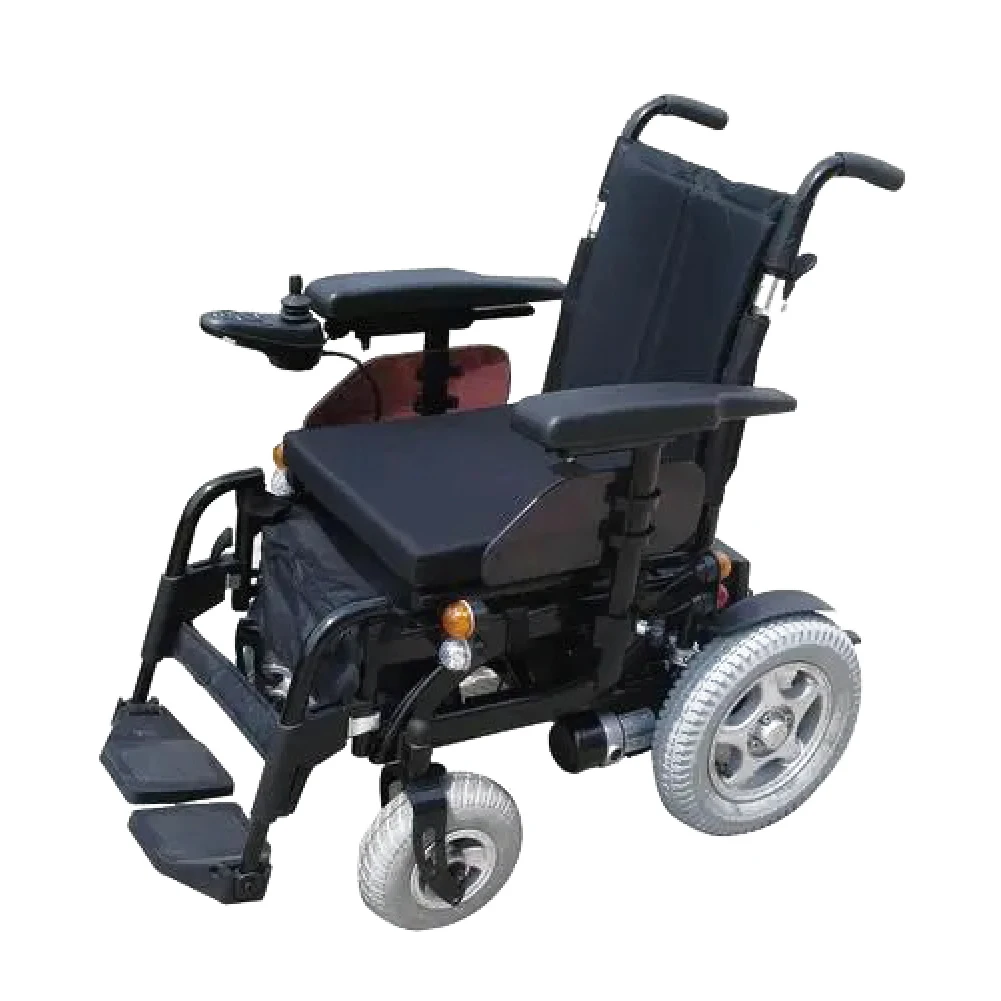 Sedia a rotelle elettrica portatile Sedia a rotelle elettrica per disabili Sedia a rotelle elettrica pieghevole per disabili