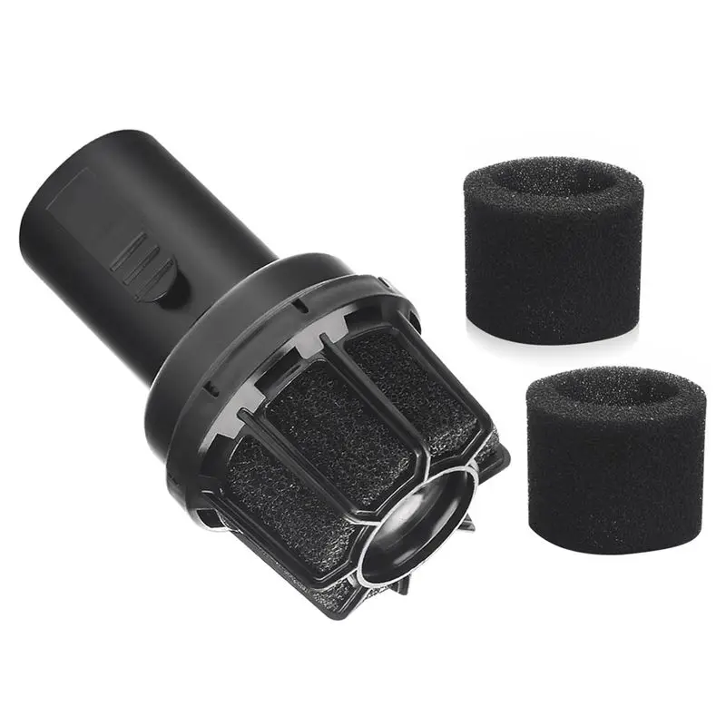 

A98E-Muffler Diffuser Wet/Dry Vac Attachment 2-1/2 Inch CMXZVBE38660 For Craftsman Shop Vacuums Diffuser W/2Pcs Sponge